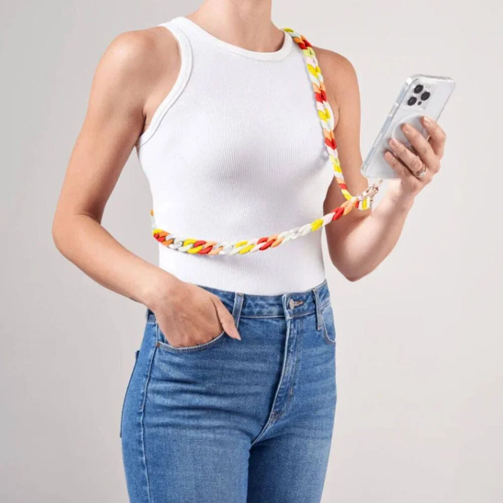 Phone Crossbody Chain - Sunshine